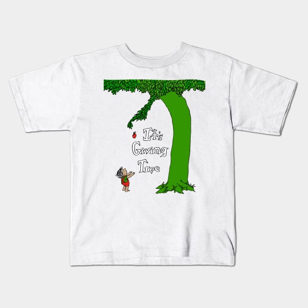 It's Giving Tree Kids T-Shirt by TrikoCraft